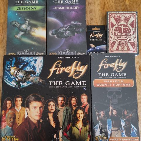 Firefly the game + 5 utvidelser!