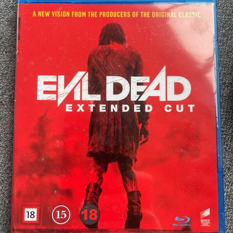 Evil Dead (Blu-ray) 2013, extended edition, skrekk