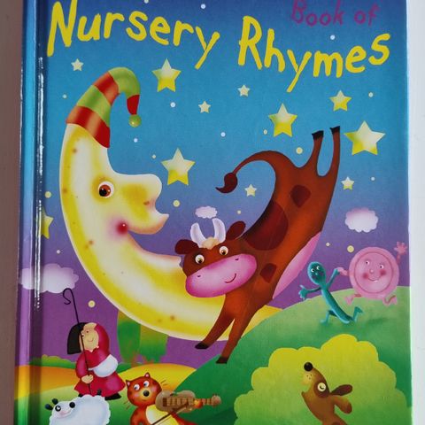 Nursery rhymes engelsk barnabok hardback