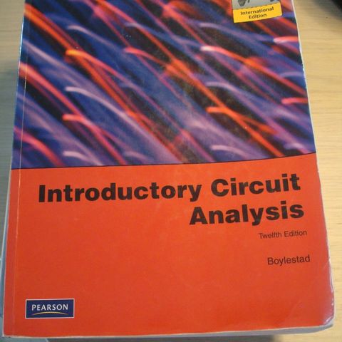 Introductory Circuit Analysis 12 th edition