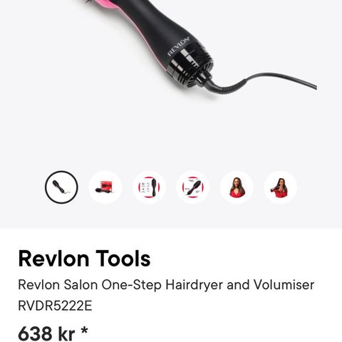 Revlon varmebørste Salon One-Step Hairdryer and Volumizer