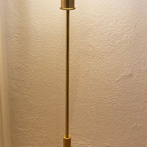 Vintage Høvik Skomaker stålampe i messing