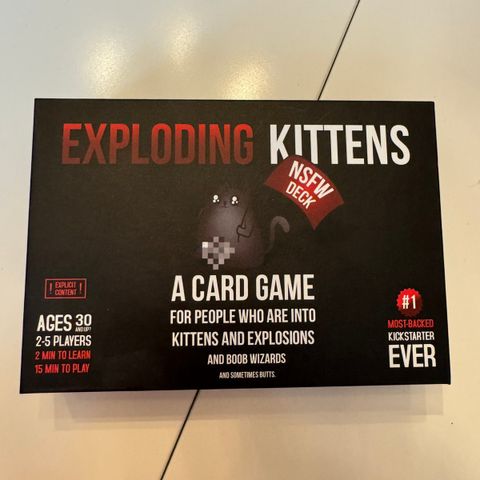 Exploding kittens kortspill