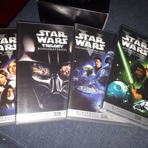 Star Wars Trilogy dvd