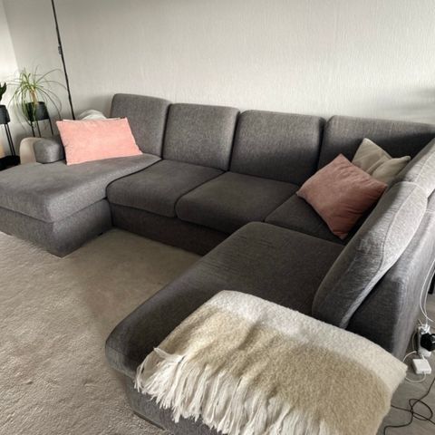 Pent brukt Berlin sofa fra Skeidar selges - røykfritt og dyrefritt hjem