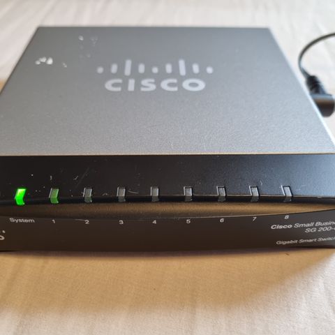 Cisco SG-200-08 8-Port Gigabit Smart Switch