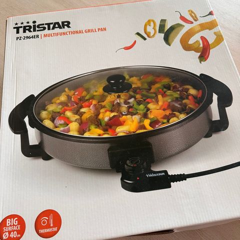 Tristar grillpanne