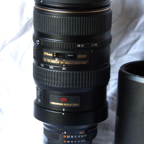 Nikon VR 80-400 mm 1:4,5 - 5.6 D