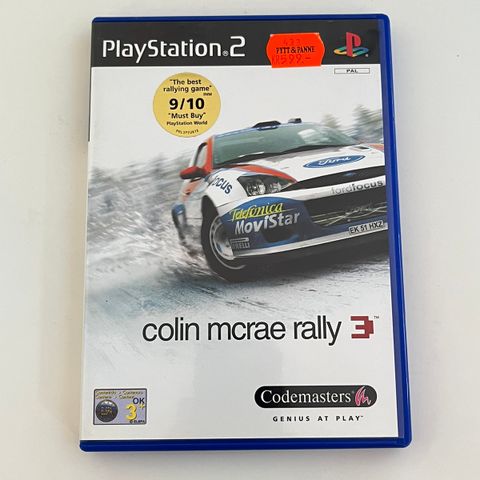 Colin McRae Rally 3 (Playstation 2, PS2)