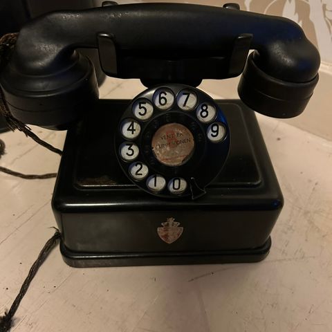 Gammel telefon