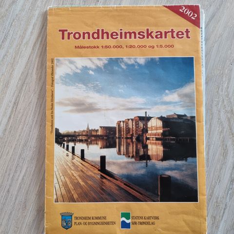 Kart Trondheim - Trondheimskartet