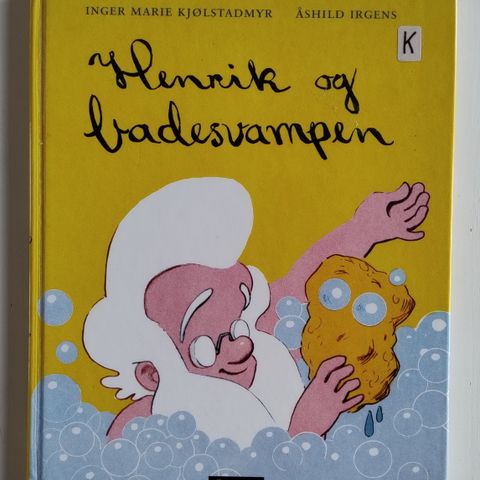 Henrik og badestampen hardback barnabok