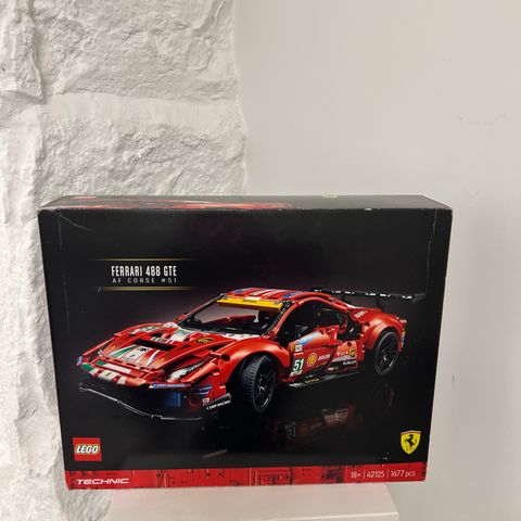 lego technic 42125 Ferrari 488 GTE