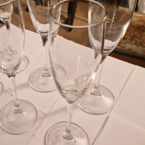 6 stk france luminarc vintage champagne glass har 12 stk om dere ønsker flere