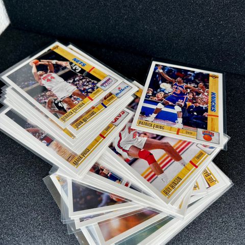 1991-92 Upper Deck Basketballkort 44stk
