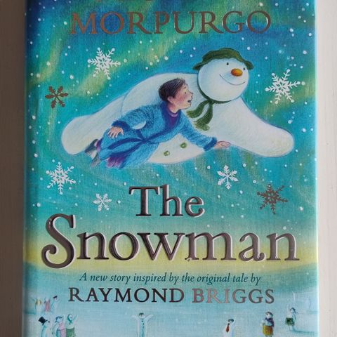 The Snowman engelsk barnabok hardback