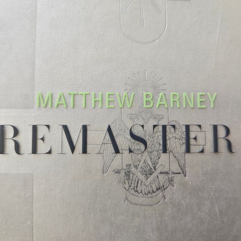 Matthew Barney Cremaster Cycle bok - samleobjekt