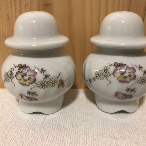 Porsgrund Porselen Stemor salt/pepper