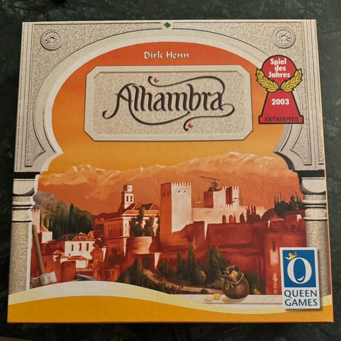 Alhambra brettspill (komplett og nytt)