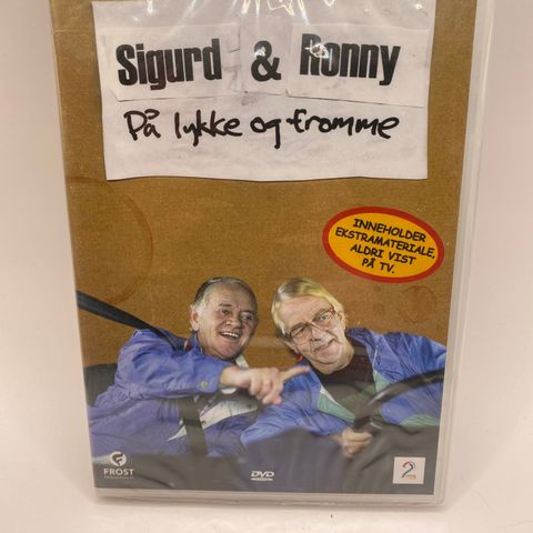 Sigurd og Ronny - På lykke og fromme (Ny i plast) DVD