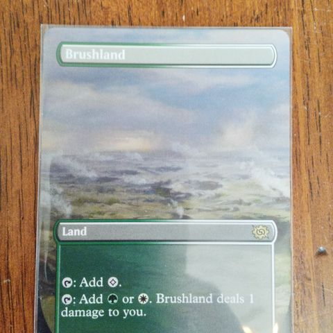 Brushland The Brothers' War: Extras Magic the Gathering