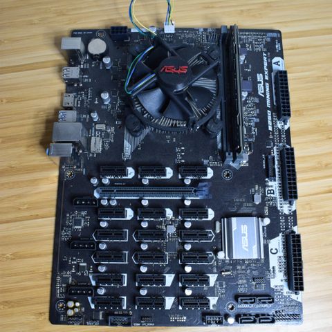 ASUS B250 Mining Expert + CPU + RAM