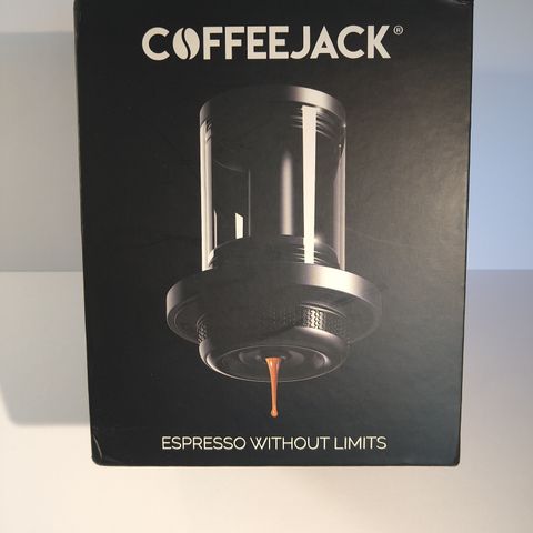 Selger en ubrukt CoffeeJack portabel espressomaskin