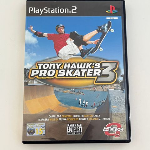 Tony Hawk's Pro Skater 3 (Playstation 2, PS2)