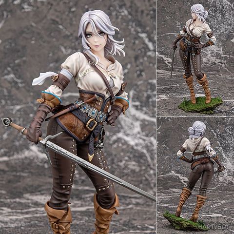 The Witcher 3 - Ciri - Spill Game Figur (22 cm )