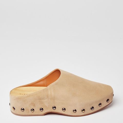 Suede clogs, str 36 | Aldri brukt