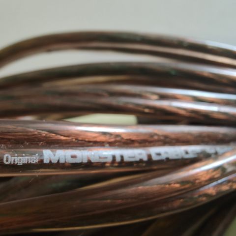 Original MONSTER CABLE / Høyttalerkabel