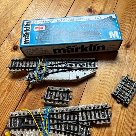 Marklin HO 5137 2 stk Elektroniske Sporvekslere