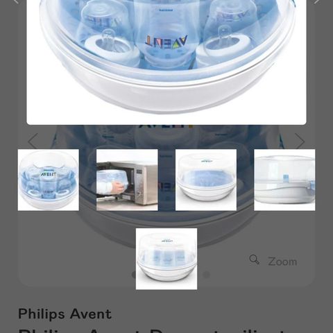 Philips Avent Dampsterilisator til Mikro