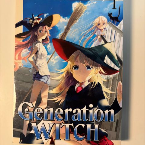 Generation Witch vol 1 og vol 2 Manga