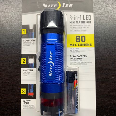 NiteIze 3-IN-1LED mini flashlight