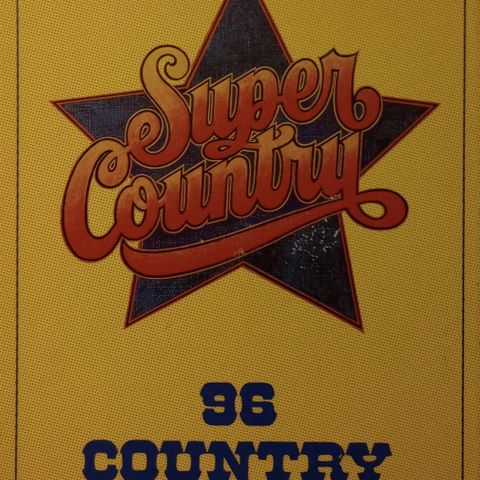 Kassetter. Super Country 96 country favoritter i originalt etui/eske