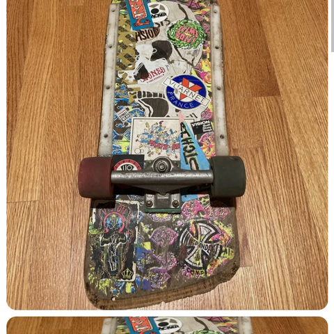 Early Skateboard Vision Old Ghost 80-tallet.