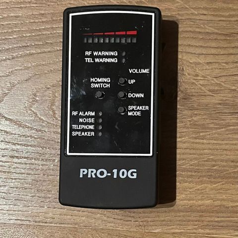 PRO-10G Mobiltelefon & GPS-Bugdetektor