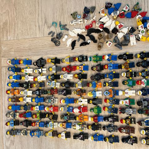 Lego mini figurer