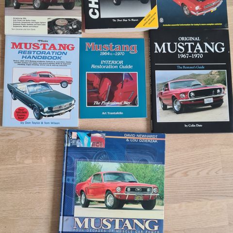 Litteratur om Ford Mustang