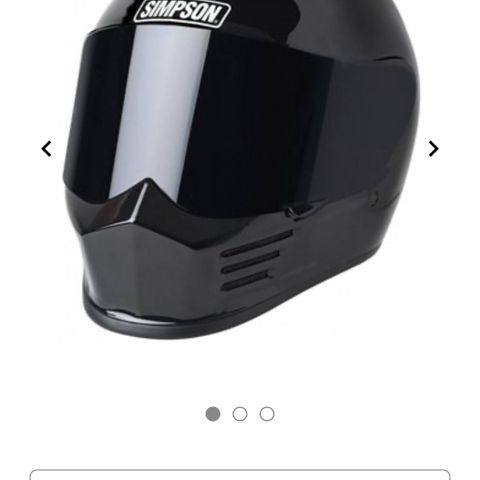 Simpson speed hjelm