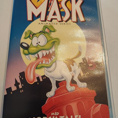 Mask nr. 5 The Animated Series  VHS tegnefilm Norsk tale - fin stand -