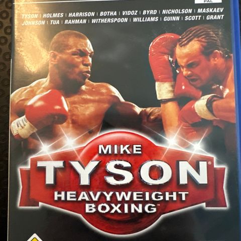 PlayStation 2- Mike Tyson heavy weight boxing