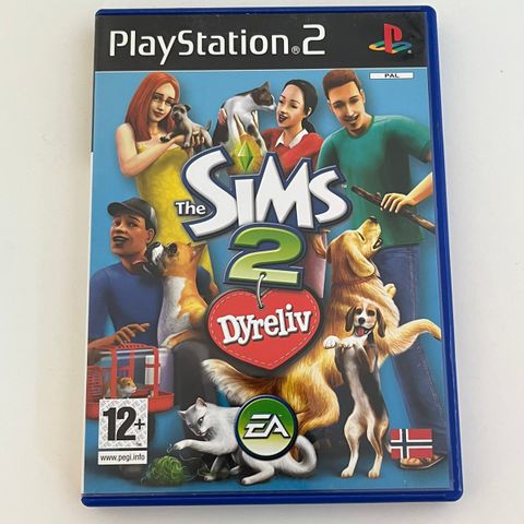 The Sims 2 Dyreliv (Playstation 2, PS2)