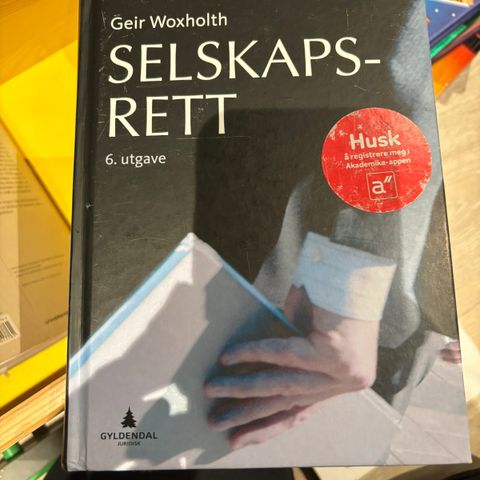 Selskapsrett 6 utgave