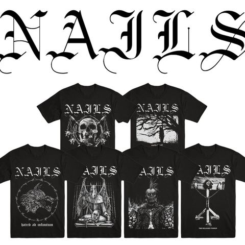 Ønsker å kjøpe NAILS Merch / band skjorter