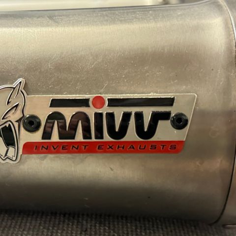 MIVV PAIR OF EXHAUSTS SLIP-ON X-CONE APPROVED STEEL HONDA HORNET 900