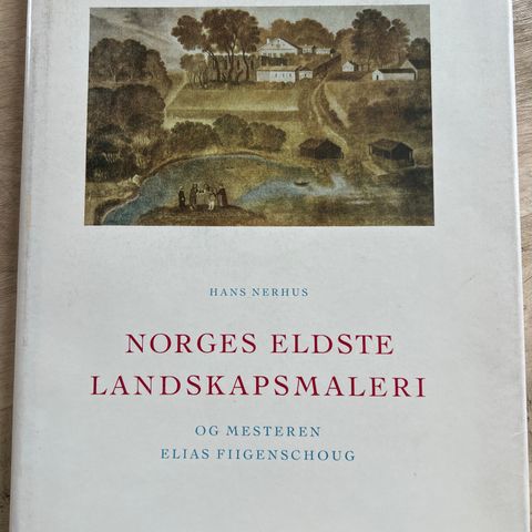Meget pen kunstbok, Norges eldste Landskapsmaleri