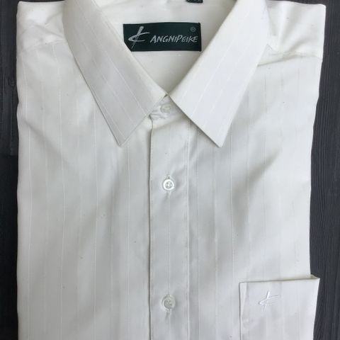 Angnipeike - Offwhite Penskjorte