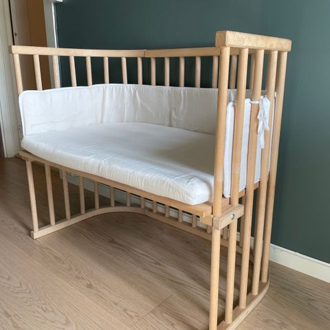 Babybay Bedside crib med madrass